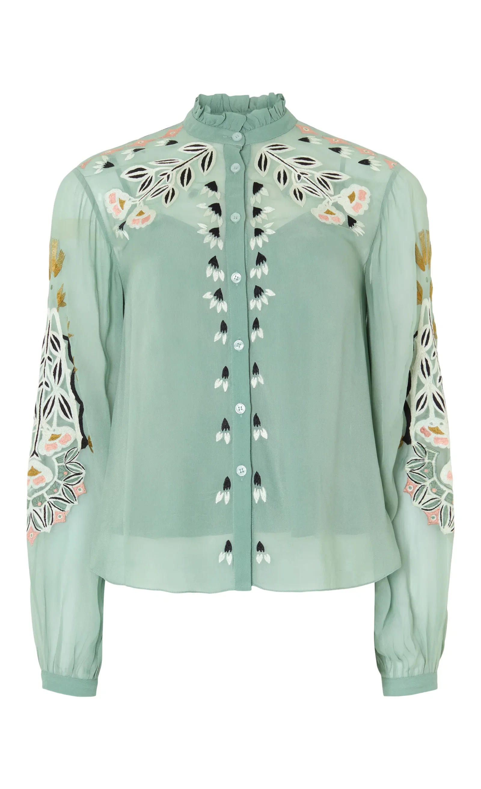 Image of Rosalba Shirt - Jade Green