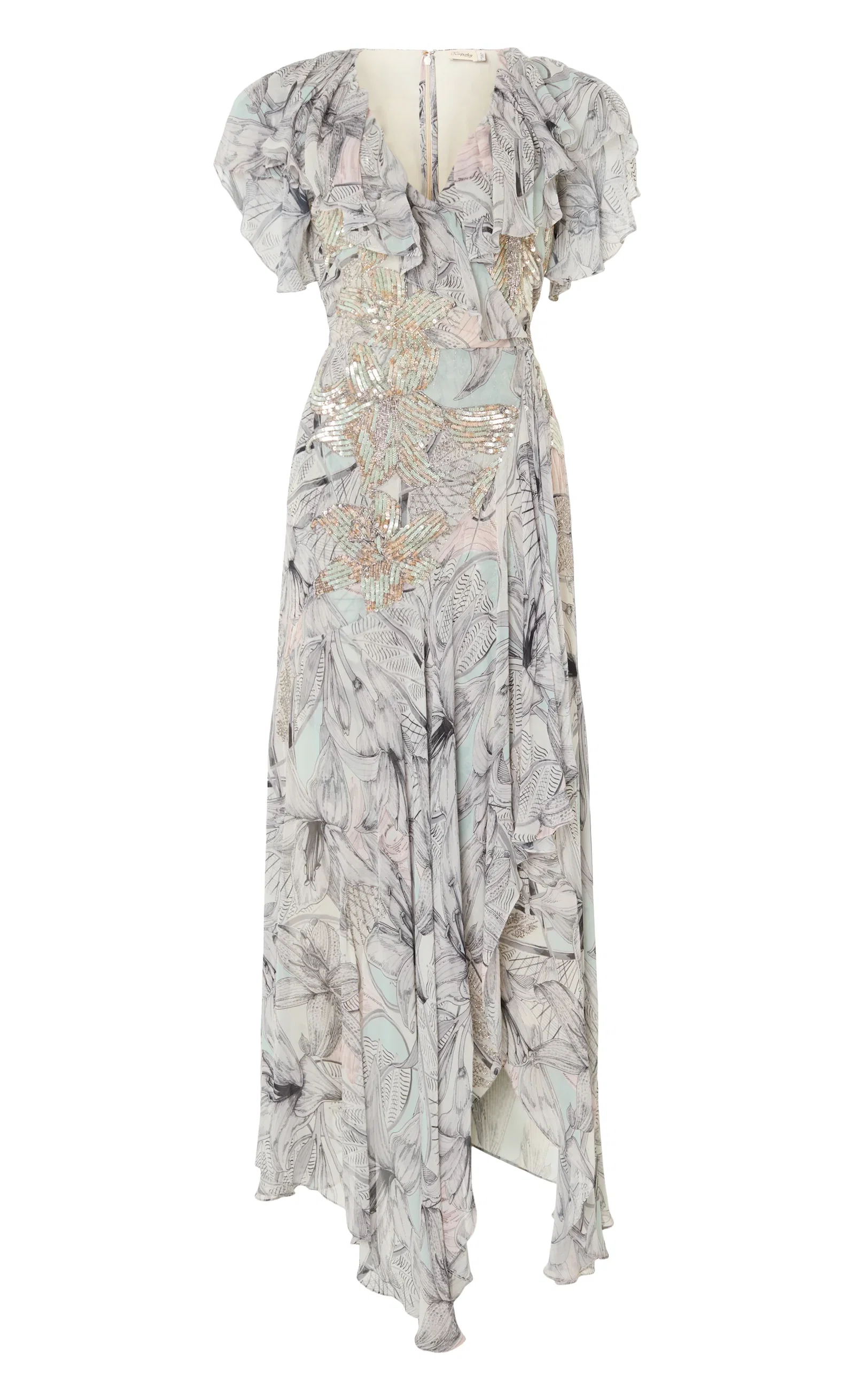 Image of Nerissa Wrap Dress - Jade Green