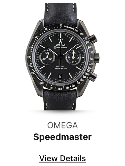 Pre-Owned Black Ceramic Omega Speedmaster Dark Side of the Moon