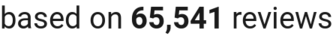 number of reviews
