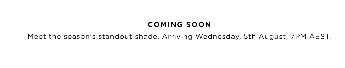 5TH AUGUST, 7PM.