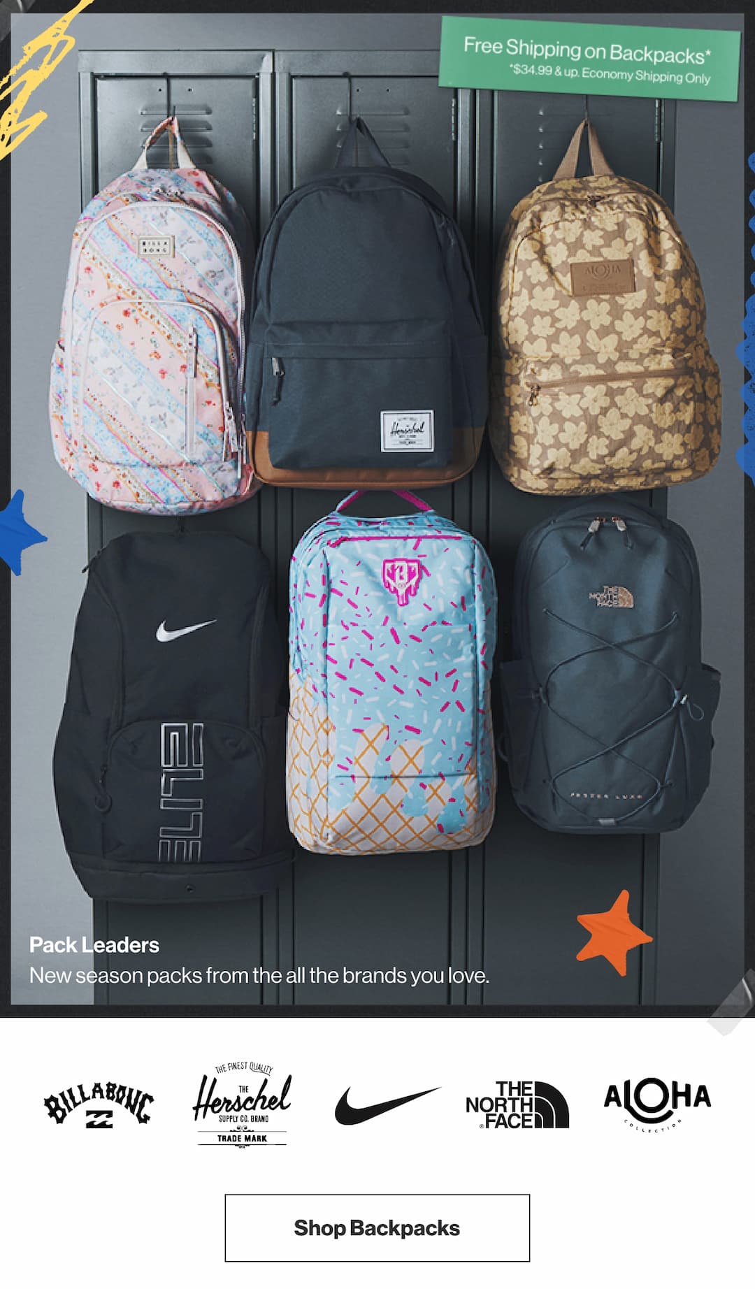 Shop New Backpacks