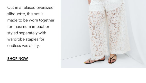 Shop the Lani Lace Pant