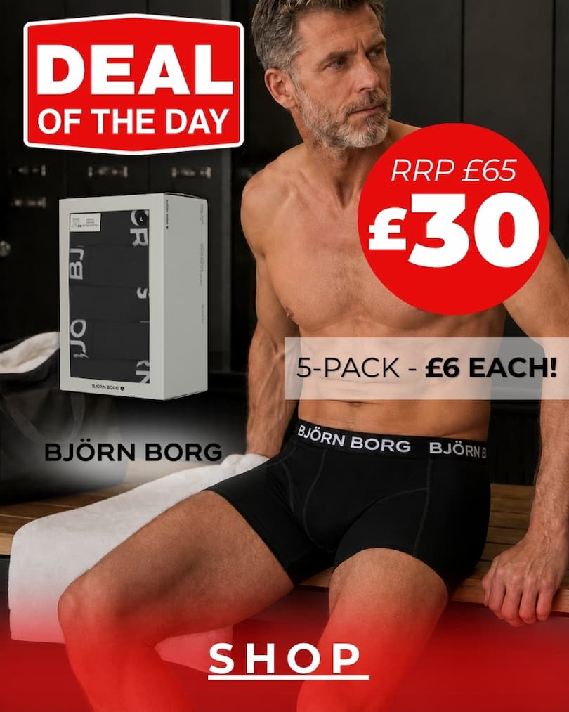 Deal of The Day - Bjorn Borg 5-Pack Boxer Briefs
