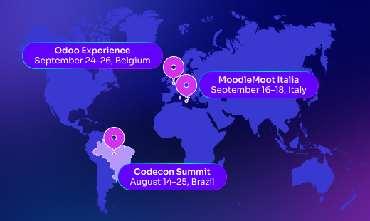 Events map