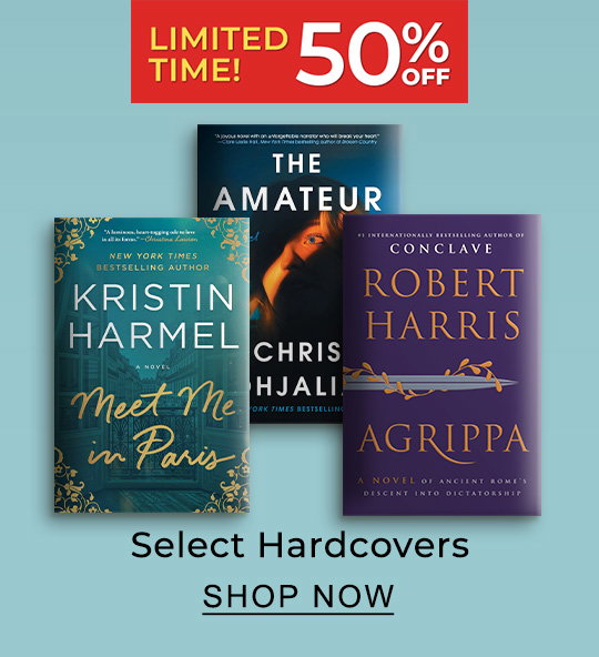 Limited Time! 50% Off Select Hardcovers | SHOP NOW
