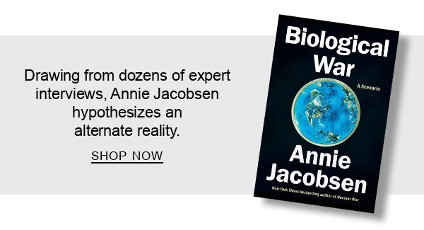 Drawing from dozens of expert interviews, Annie Jacobsen hypothesizes an alternate reality. | SHOP NOW