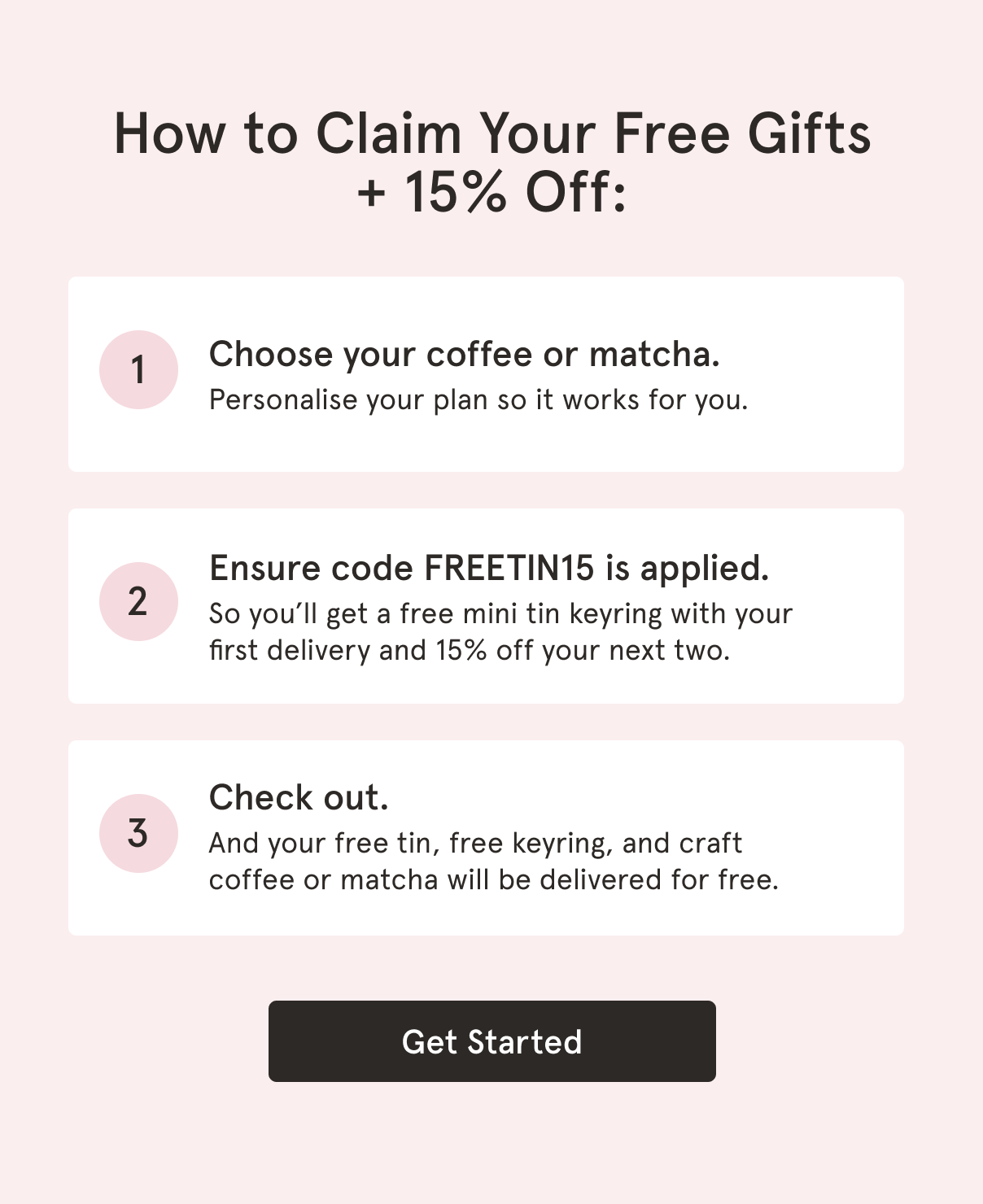 Subscribing has it's perks.