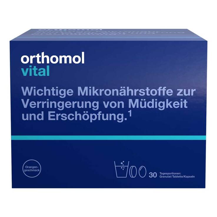 Orthomol Vital Granulat / Tablette / Kapseln Orange⁶ ⁹