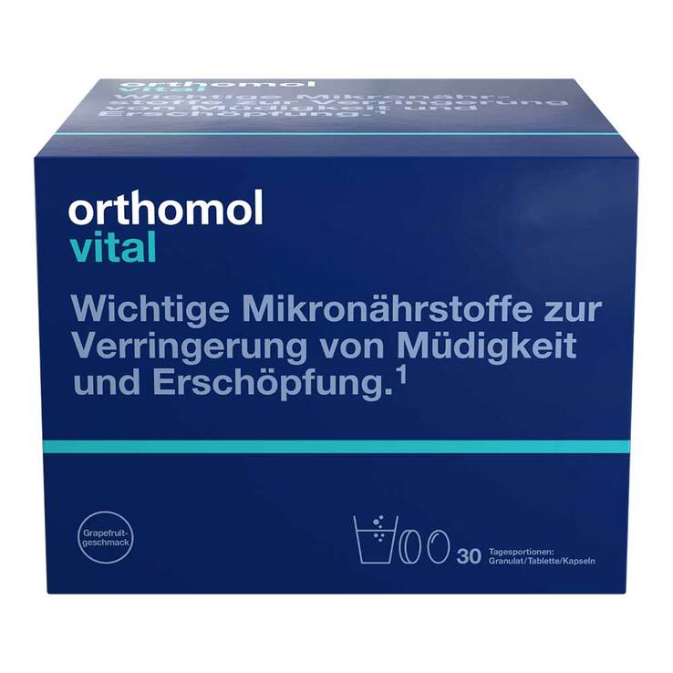 Orthomol Vital Granulat / Tablette / Kapseln Grapefruit⁶ ⁹