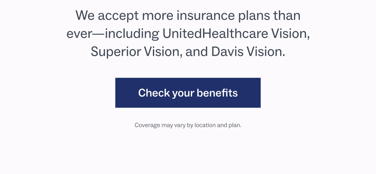 Check your benefits