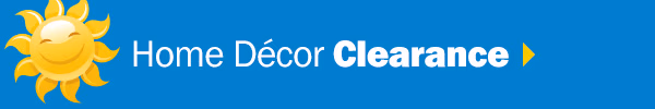 Shop Home Décor Clearance