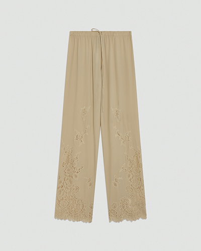 Natalia crepe de chine trousers