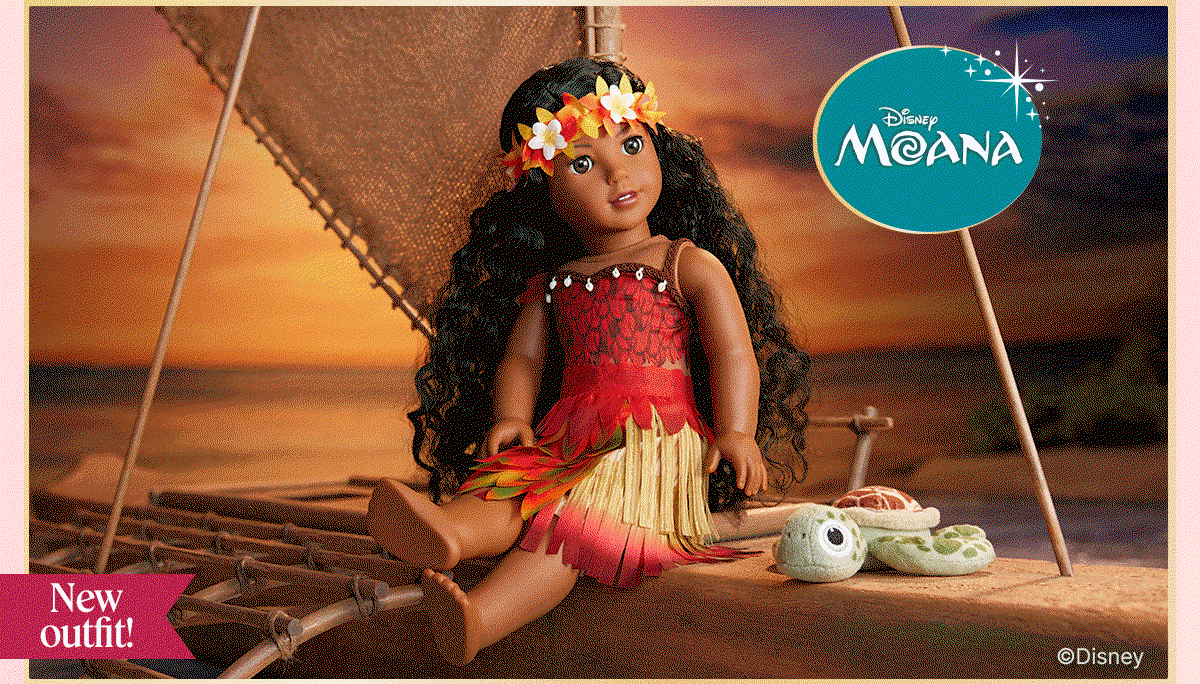 AG's latest & greatest. Set sail for adventure with new arrivals for Moana and more. Shop Disney collection