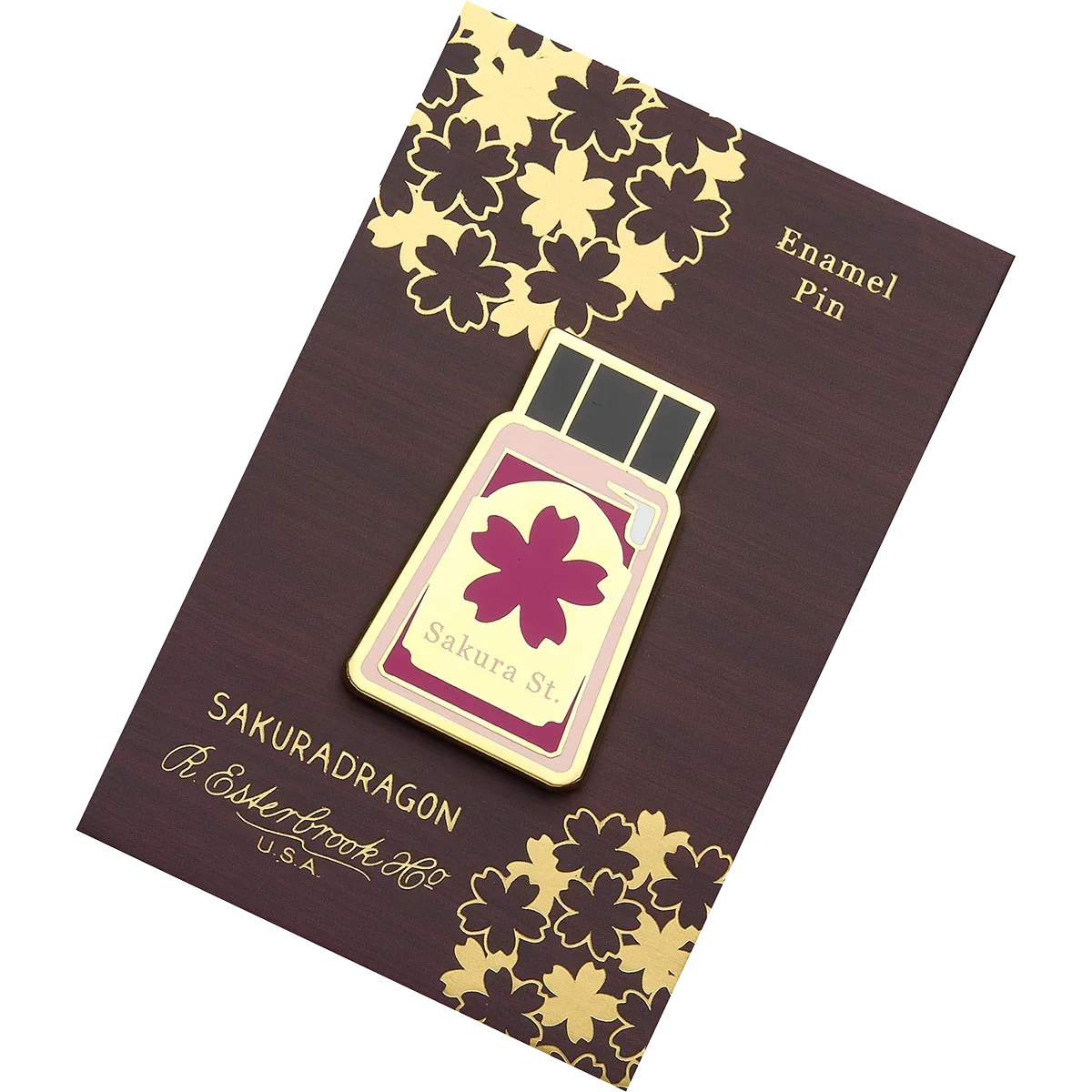 Image of Esterbrook x Sakura Dragon Lapel Pin - Sakura Street Ink