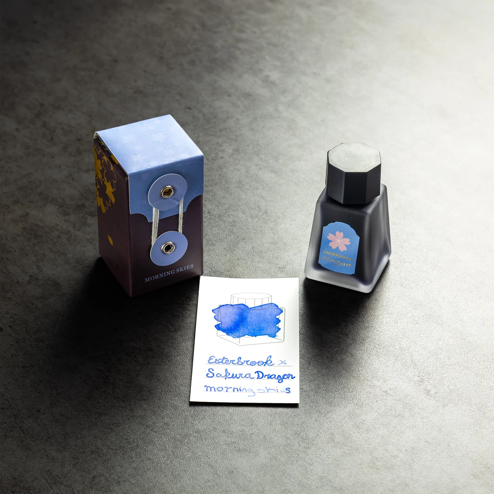 Image of Esterbrook x Sakura Dragon Ink Bottle - Morning Skies - 30ml
