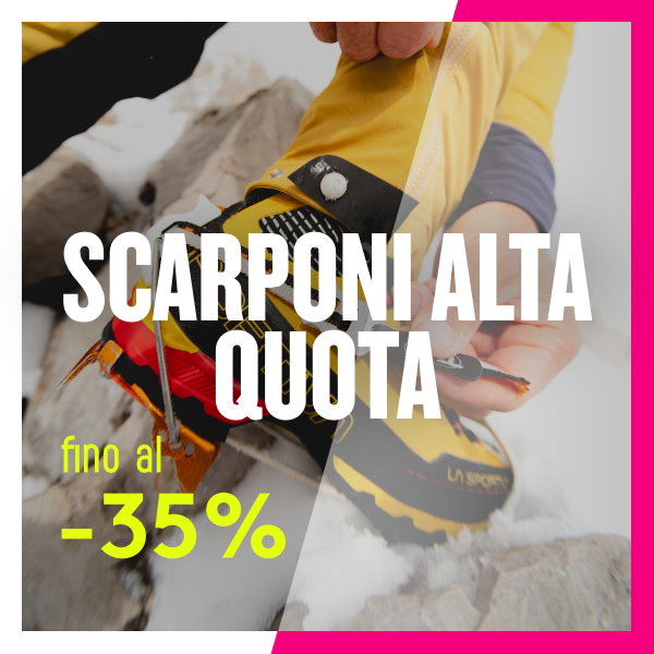 Saldi estivi SPORTLER: scarponi alta quota fino al -35%