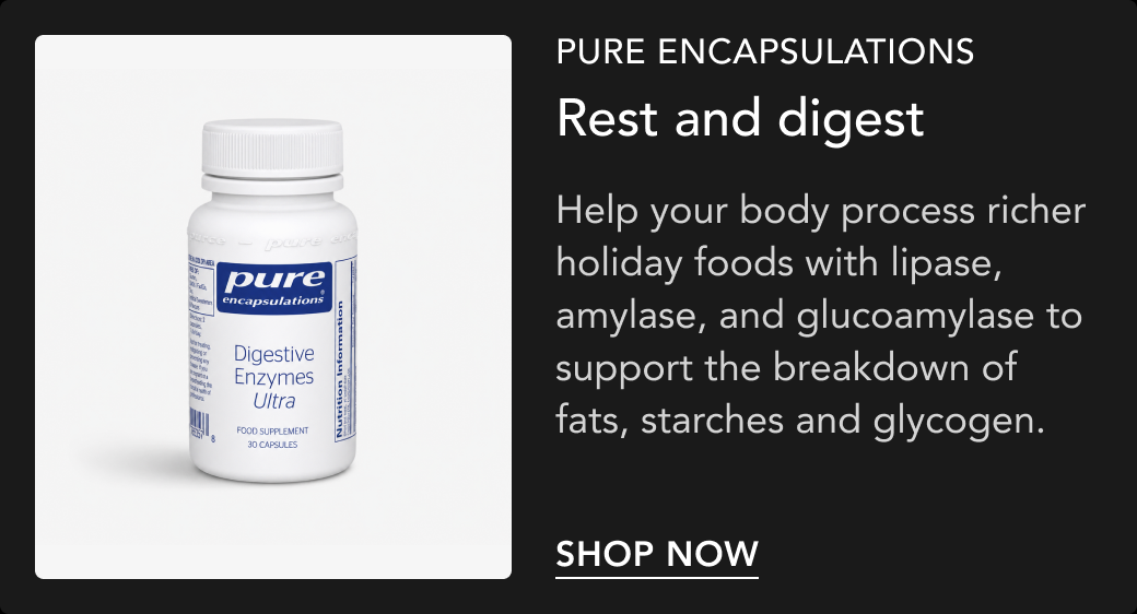 Pure Encapsulations Digestive Enzymes Ultra — Rest and digest. Shop now