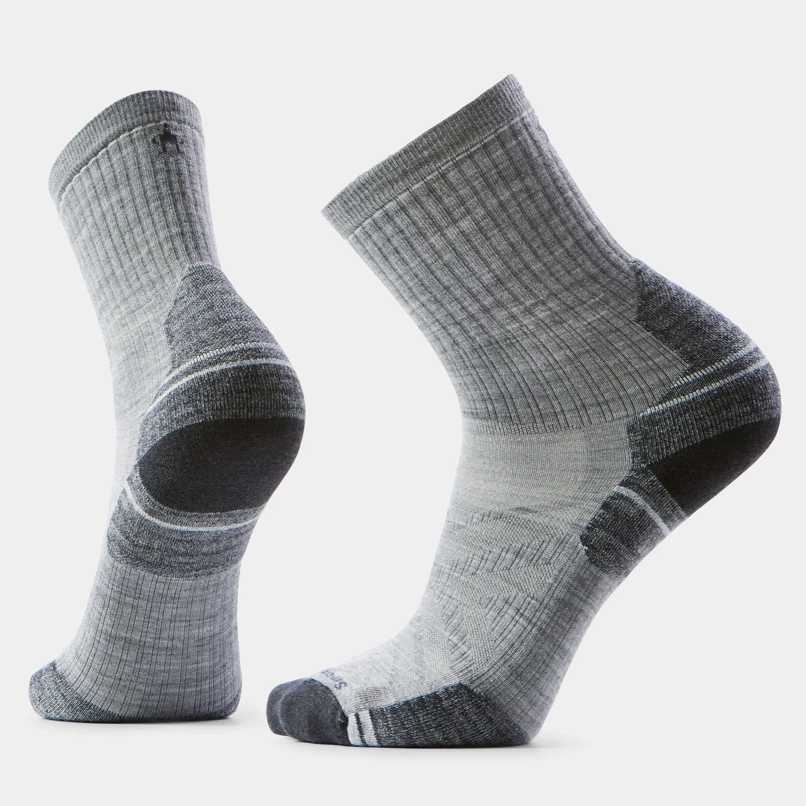 Hike Mid Crew Socks-Light Gray / L