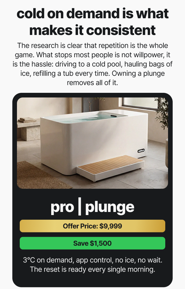 Cold on Demand Is What Makes It Consistent