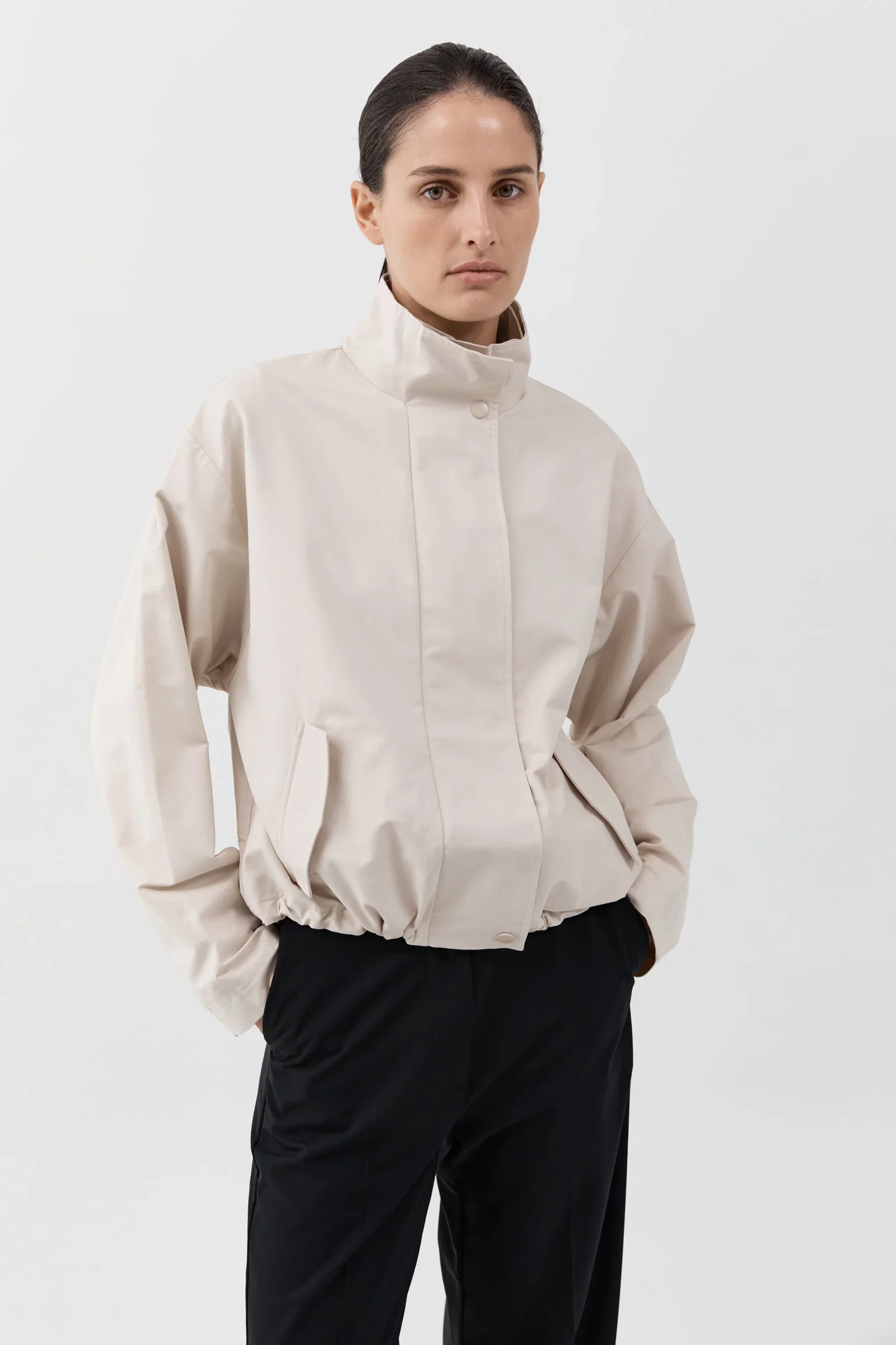 Image of Canvas Flight Jacket - Shell