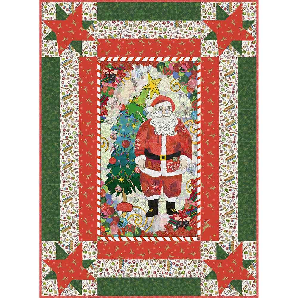 Image of Daring Spirit - Villa Rosa Designs -Jolly Collage by Laura Heine - Windham Fabrics - Quilt Kit