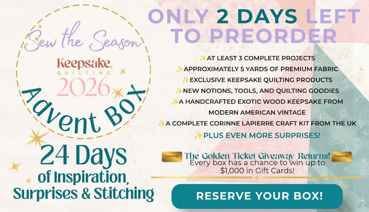 2026 Sew the Season Advent Box