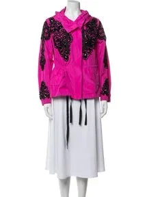 Patterned Utility Jacket