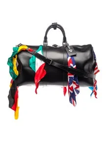 Leather Keepall Bandouliere 50