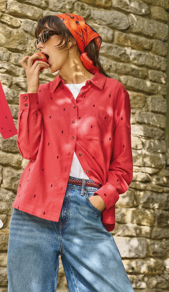 Shop Libby Organic Cotton Shirt