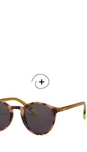 Shop Preppy Round Sunglasses