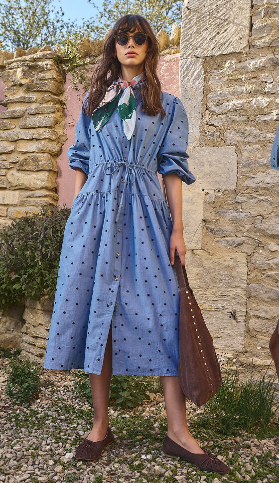Shop Elsie Embroidered Dress