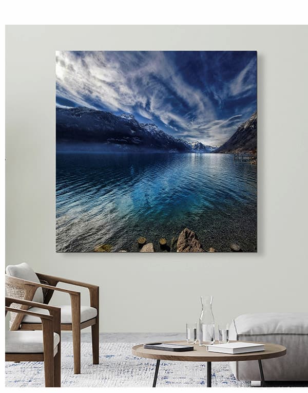 Blue is approachable, its easy to decorate with