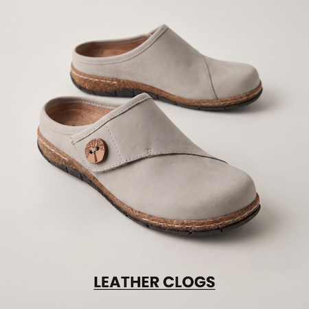 Leather Clogs