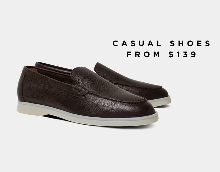 Casual Shoes from $139