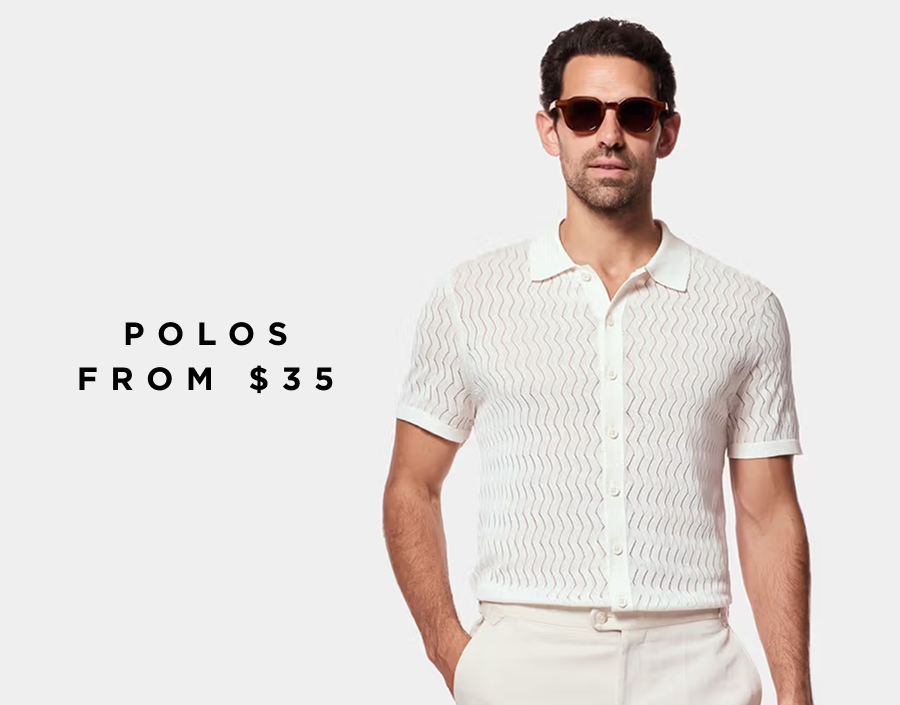 Polos from $35