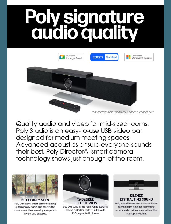 Poly signature audio quality