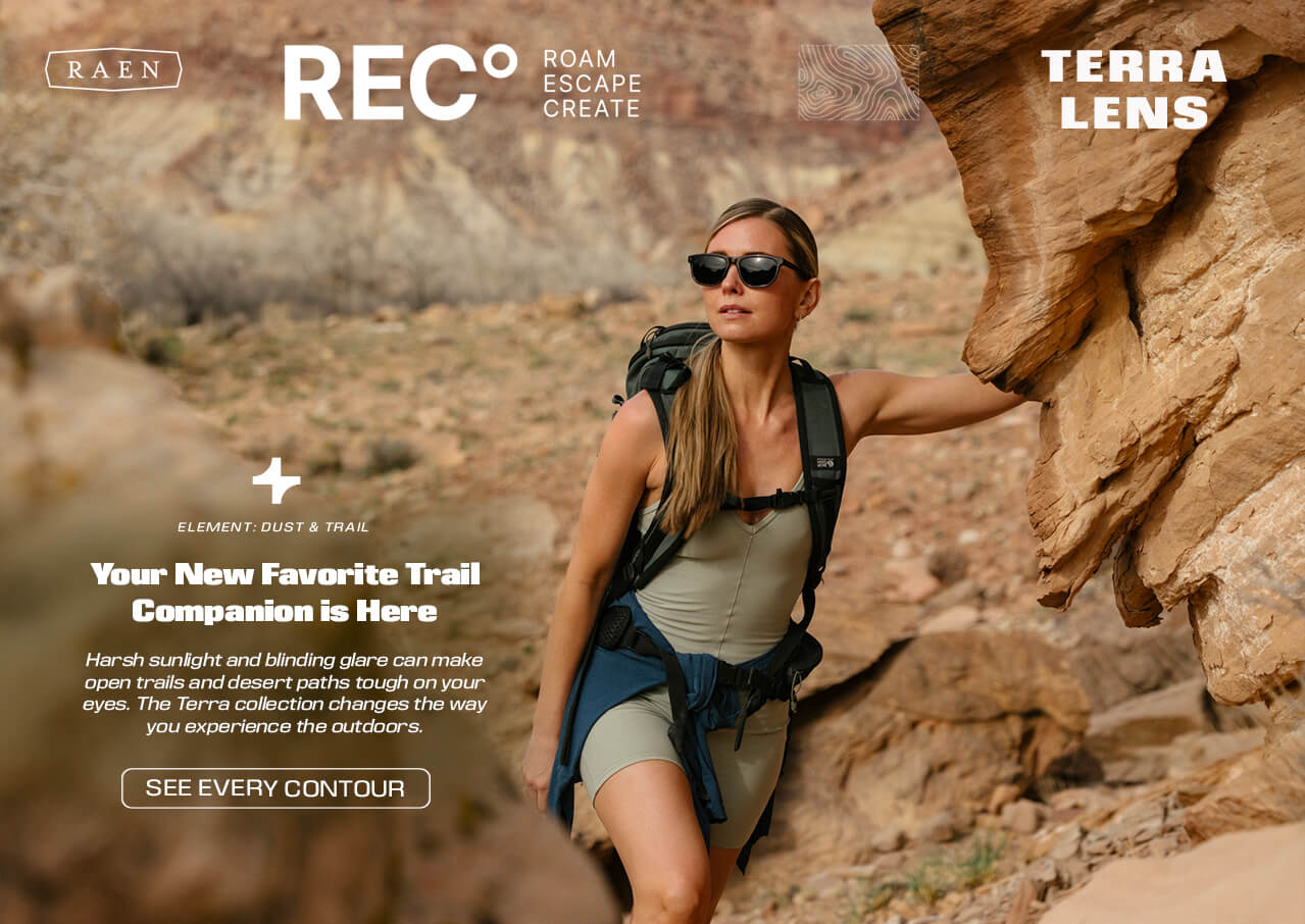 Explore the REC° Terra, where trail-ready performance meets handcrafted RAEN style.