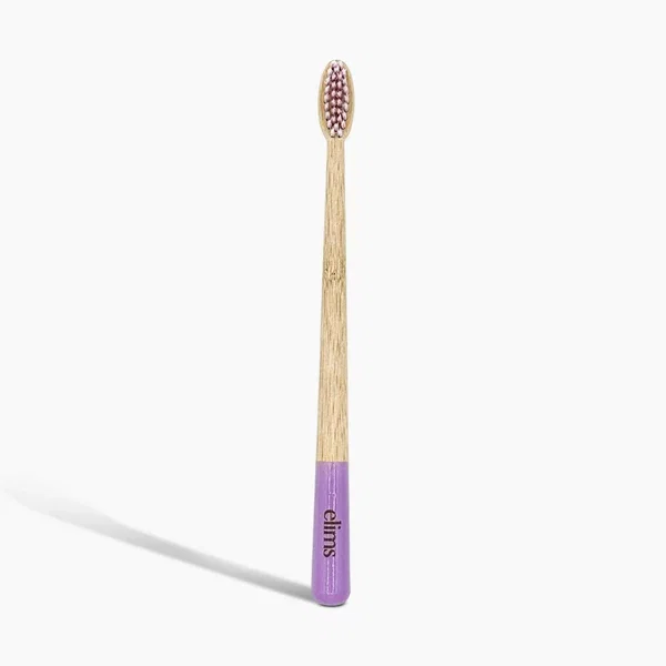Premium Bamboo Toothbrush (Lavender)
