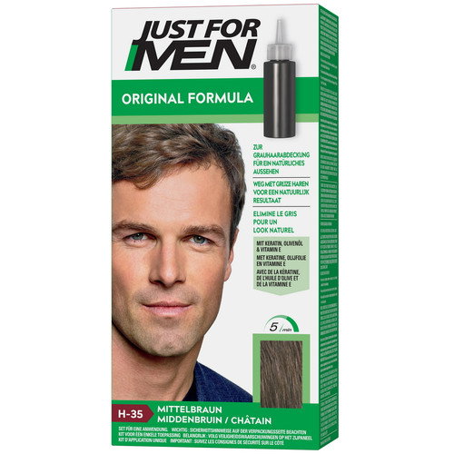 Coloration Cheveux Homme Châtain - Couleur Naturelle