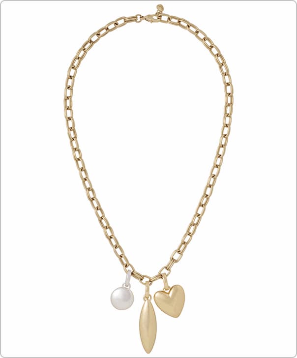 The Mixed Metals Token Necklace