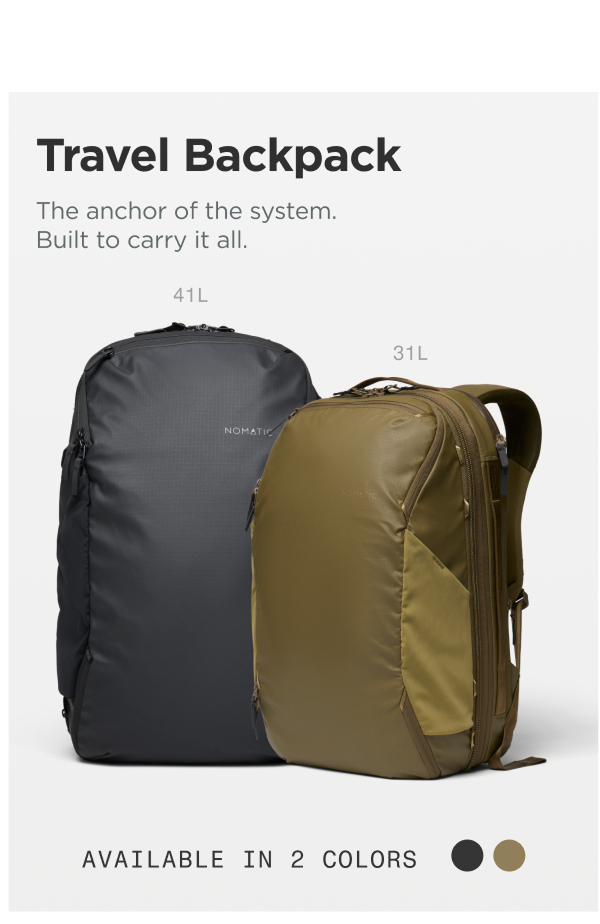 TRAVEL BACKPACK
