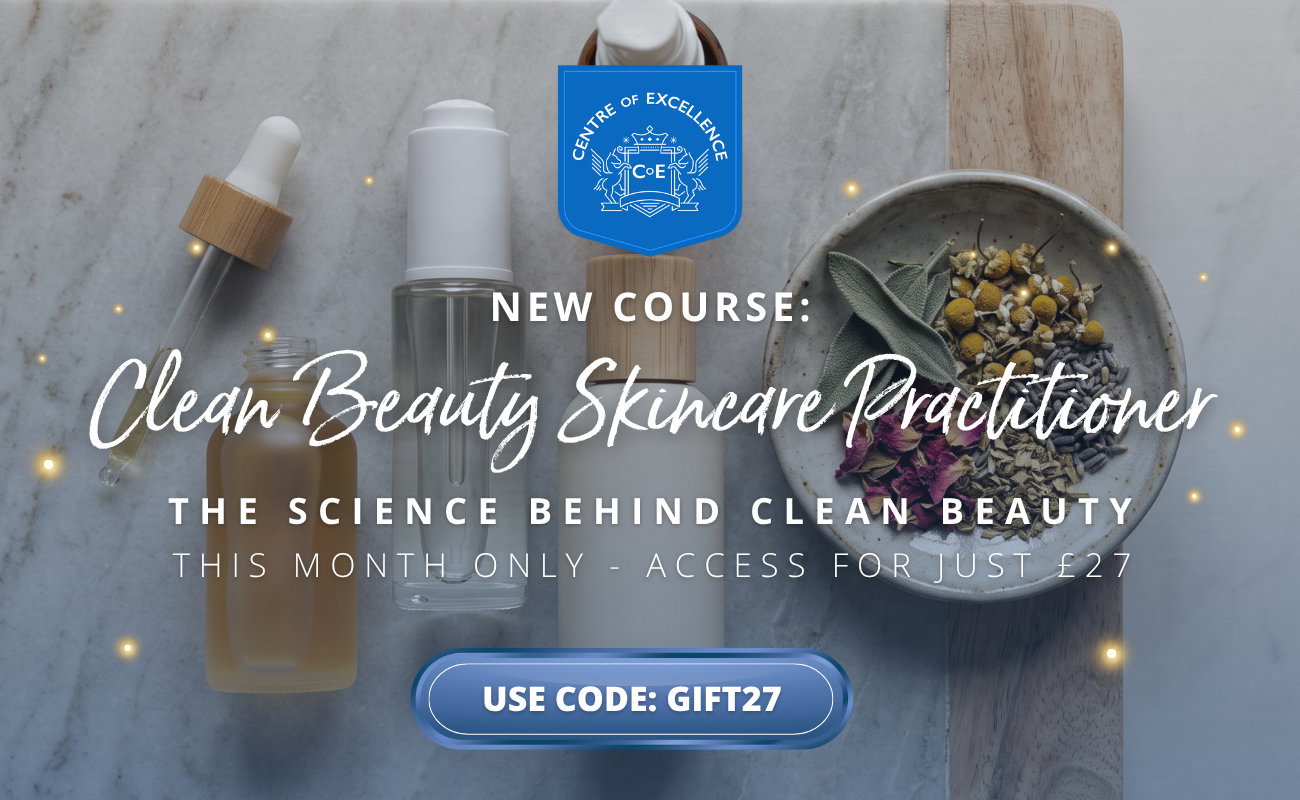Clean beauty banner