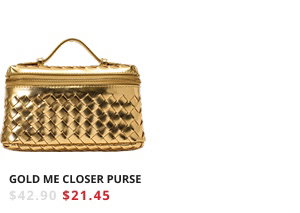 GOLD ME CLOSER PURSE