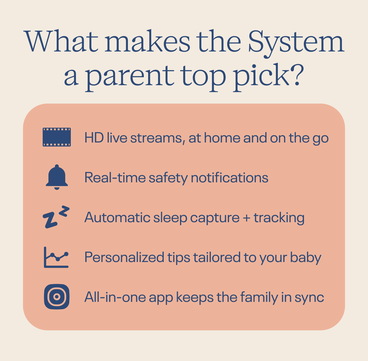 What makes the System a parent top pick?