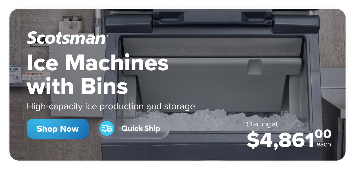 Scotsman Ice Machines with Bins