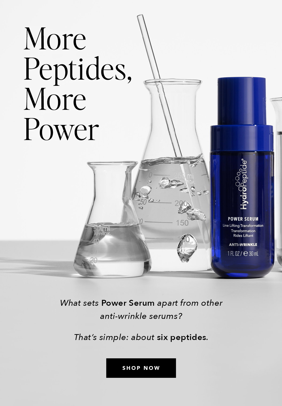 Power Serum - More Peptides, More Power