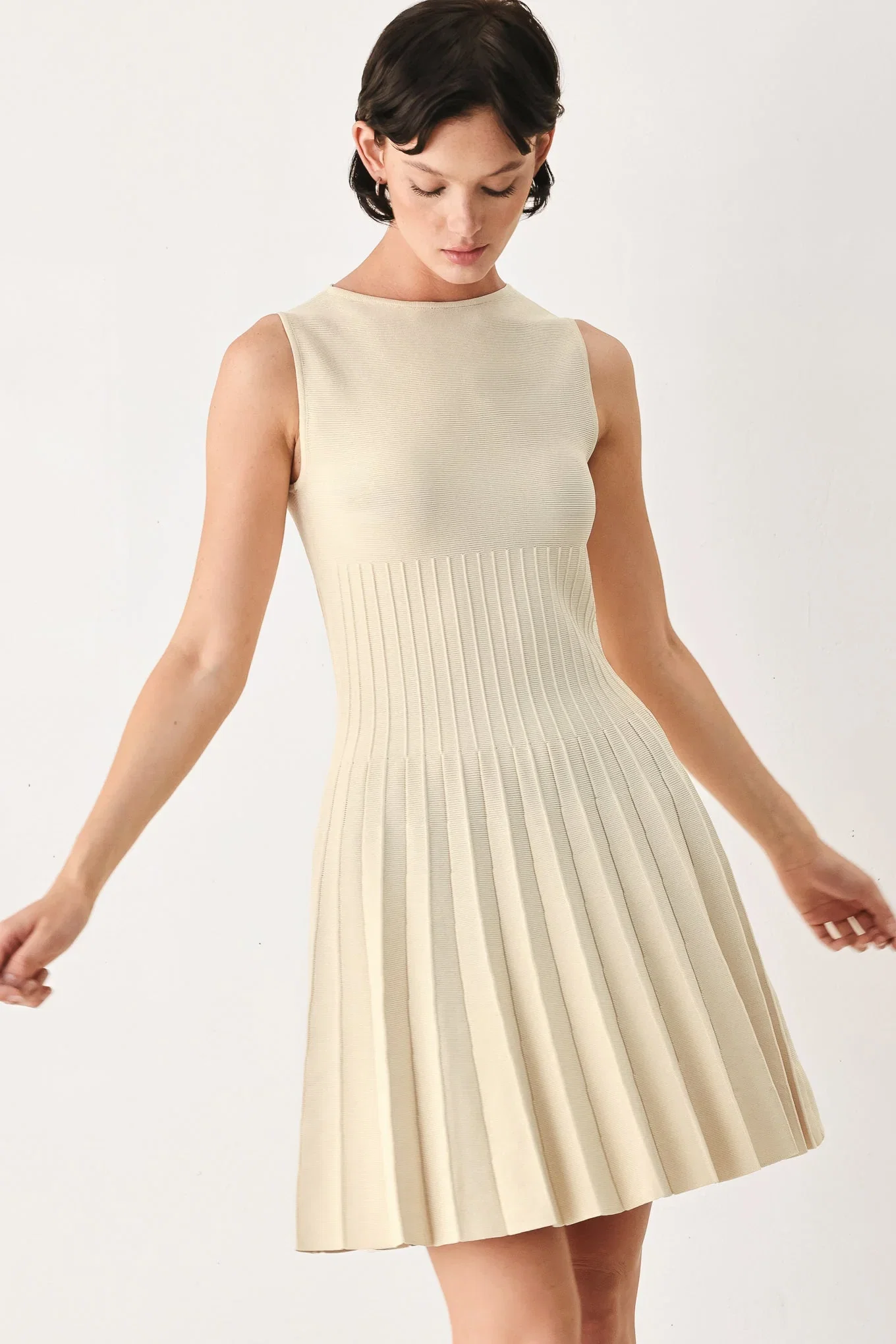 Image of The Weekend Estate Sweater Knit Mini Dress