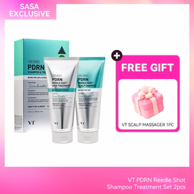 VT PDRN Reedle Shot Shampoo Treatment Set 2pcs +FREE GIFT