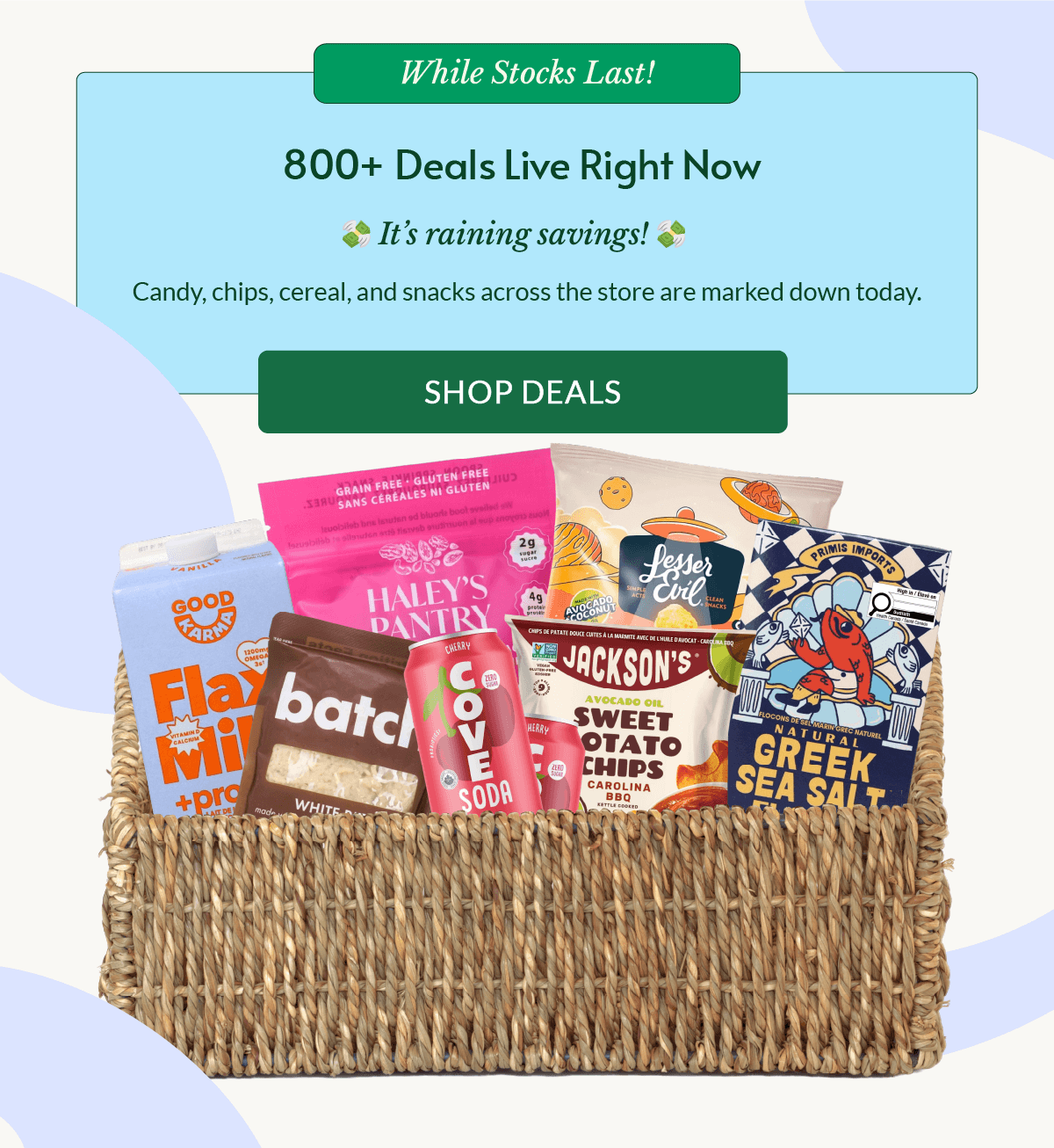 SALES BANNER / Weekly Deals